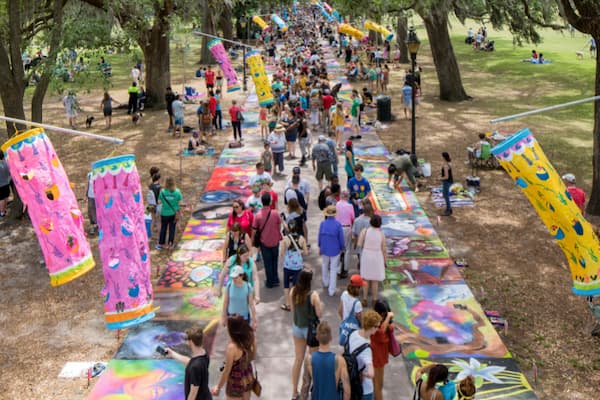SCAD Sidewalk Arts Festival at Forsyth Park