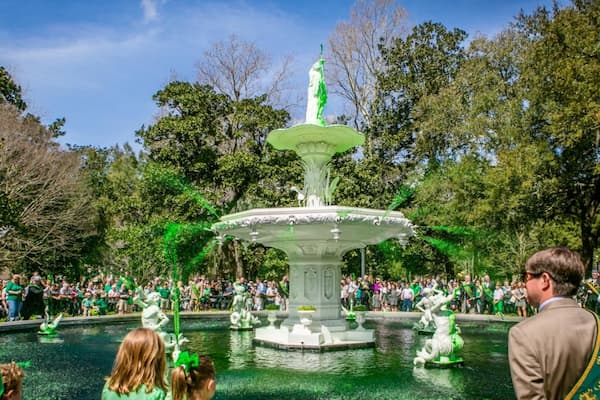 St. Patrick's Day Parade & Festival at Forsyth Park