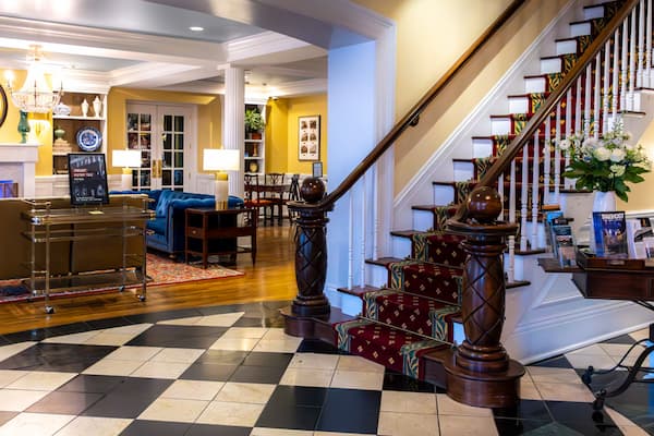 Marshall House Art Studios 1851 building with working artist studios and paintings sculptures displays