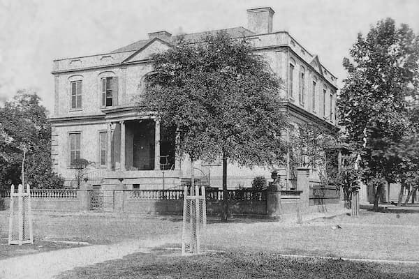 Owens-Thomas House Federal period home with ghostly apparitions and mysterious paranormal occurrences