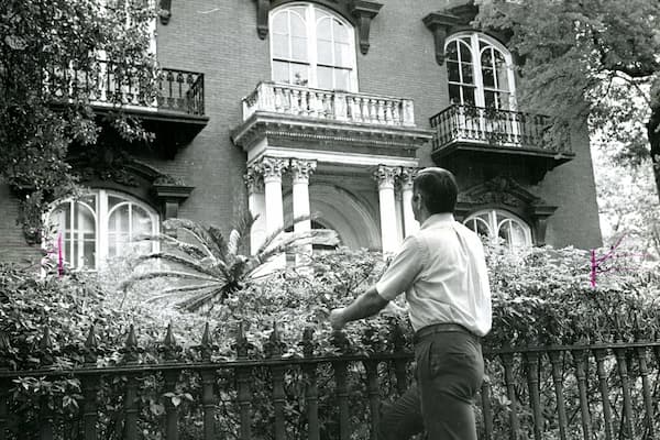 Mercer-Williams House Museum Italianate mansion on Monterey Square featured in Midnight in the Garden of Good and Evil