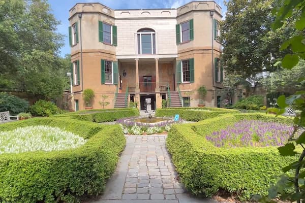 Owens-Thomas House English Regency mansion with intact slave quarters - National Historic Landmark showcasing architectural brilliance and social history
