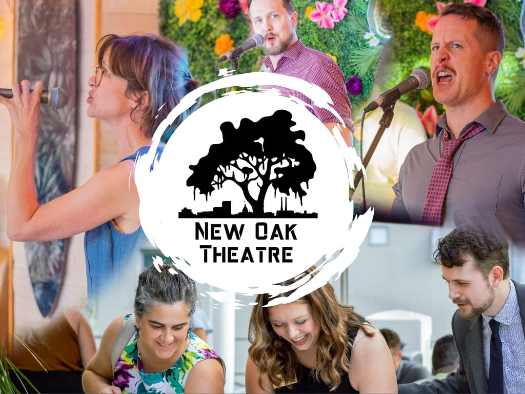 New Oak Theatre professional theatre company logo and branding
