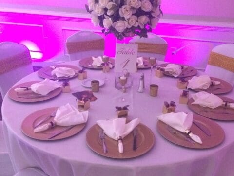 table-reception