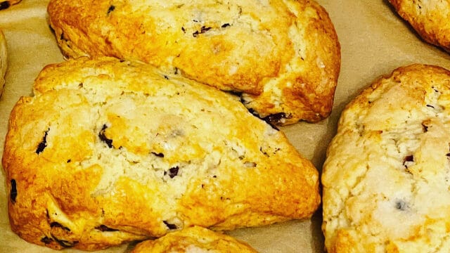 homemade scones