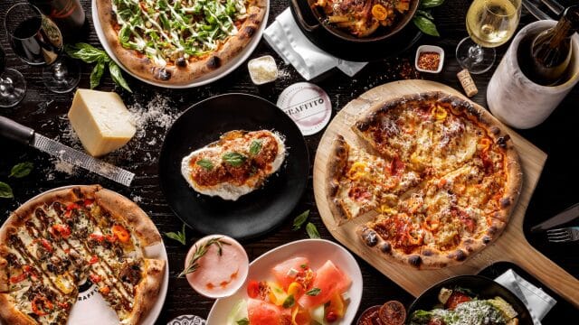 Pizza at Graffito