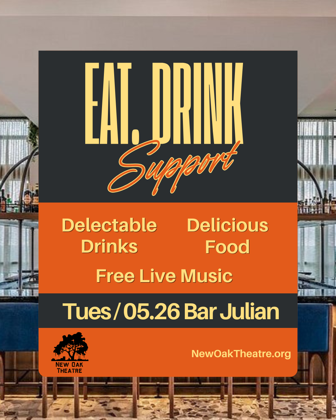 Giving Tuesday at Bar Julian — This Tuesday!