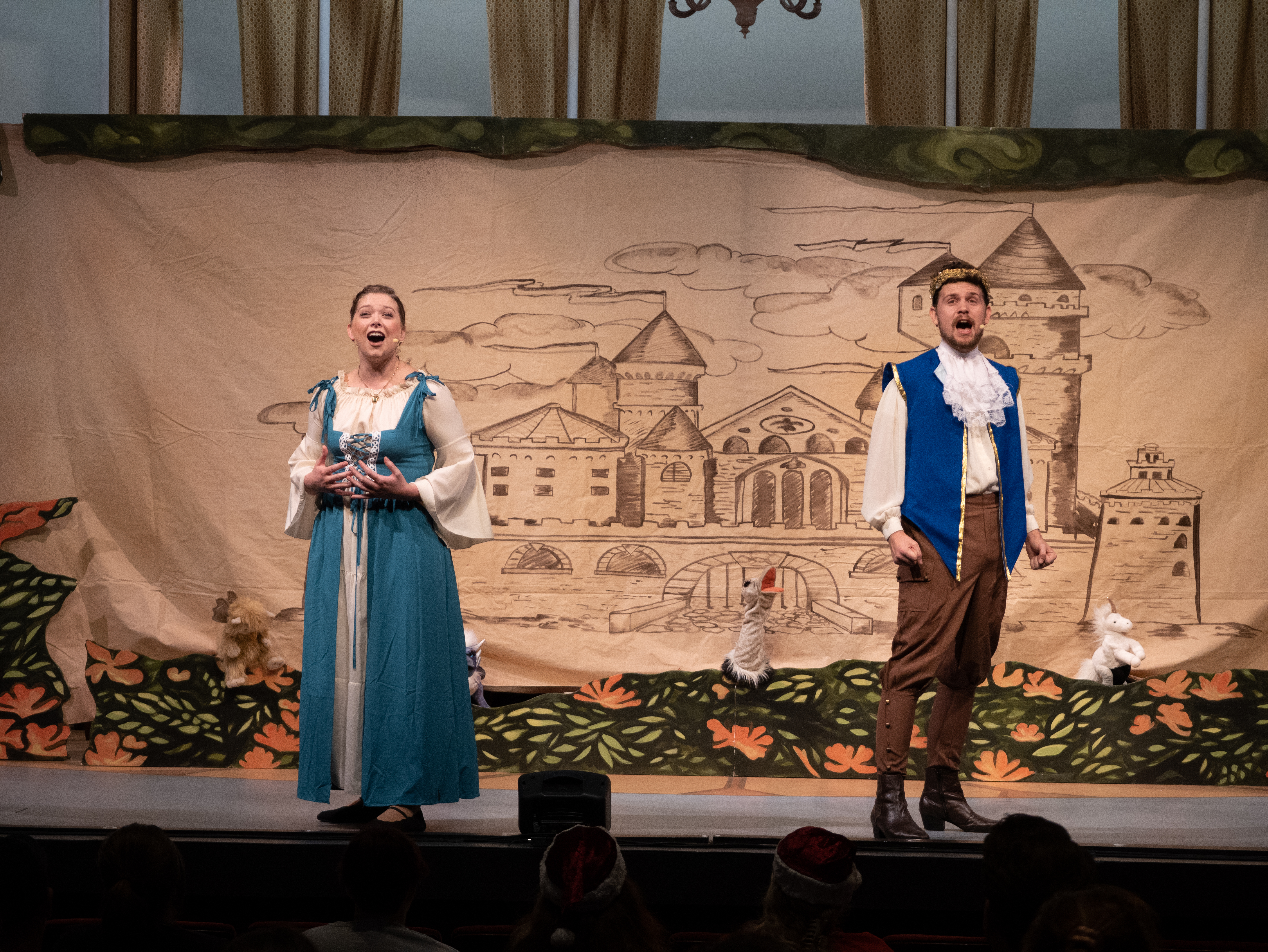 Youth attending theatre-for-young-audiences matinee in Savannah